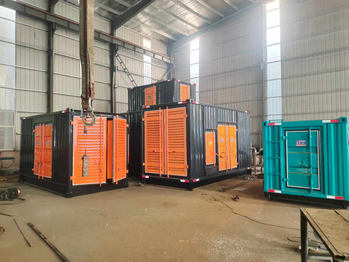 德阳500kw柴油发电机组可以带动多少功率设备？